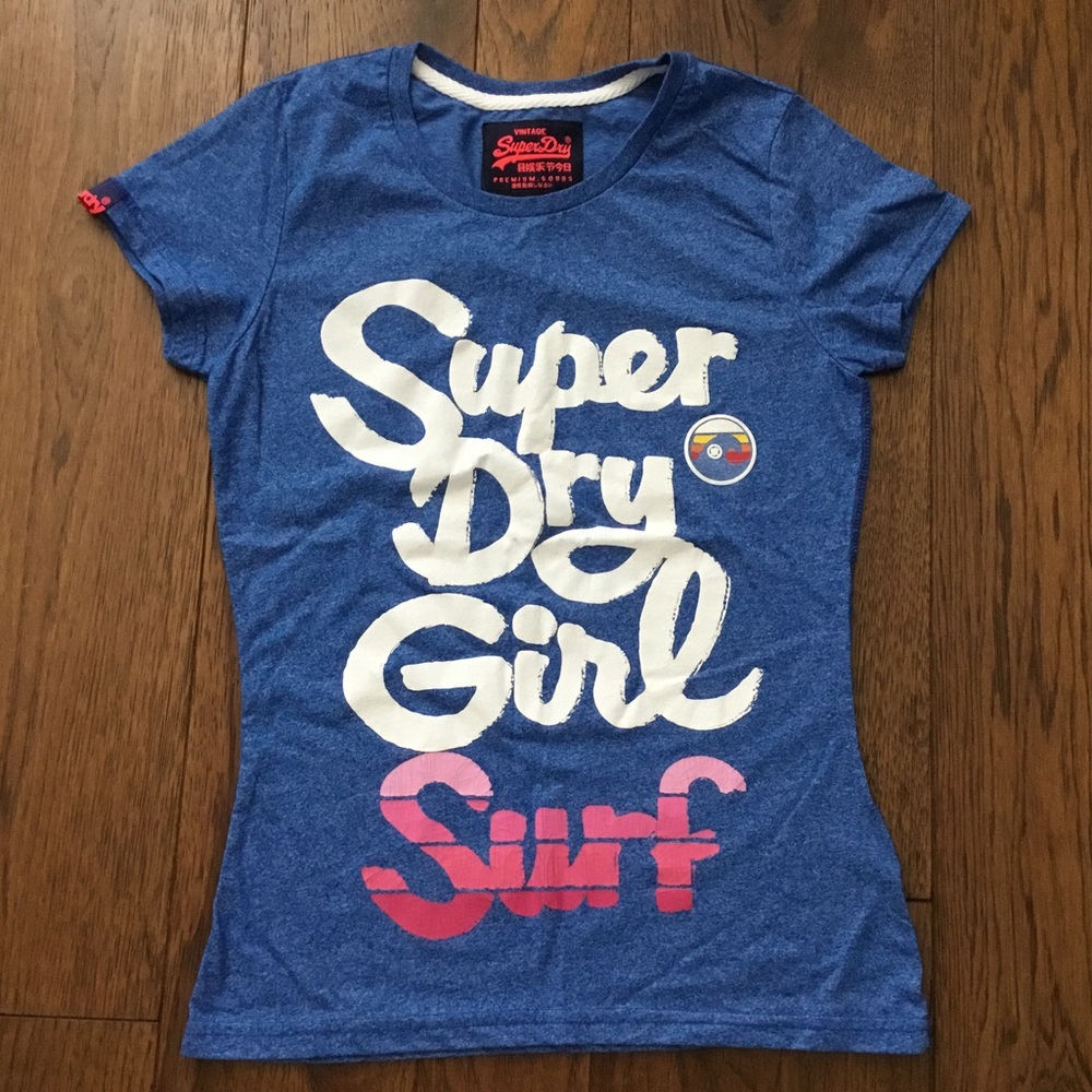 SuperDry Woman Tee (Blue)